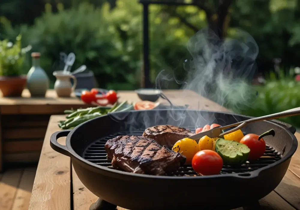 Dlaczego warto zainwestować w duży grill żeliwny? Analiza korzyści