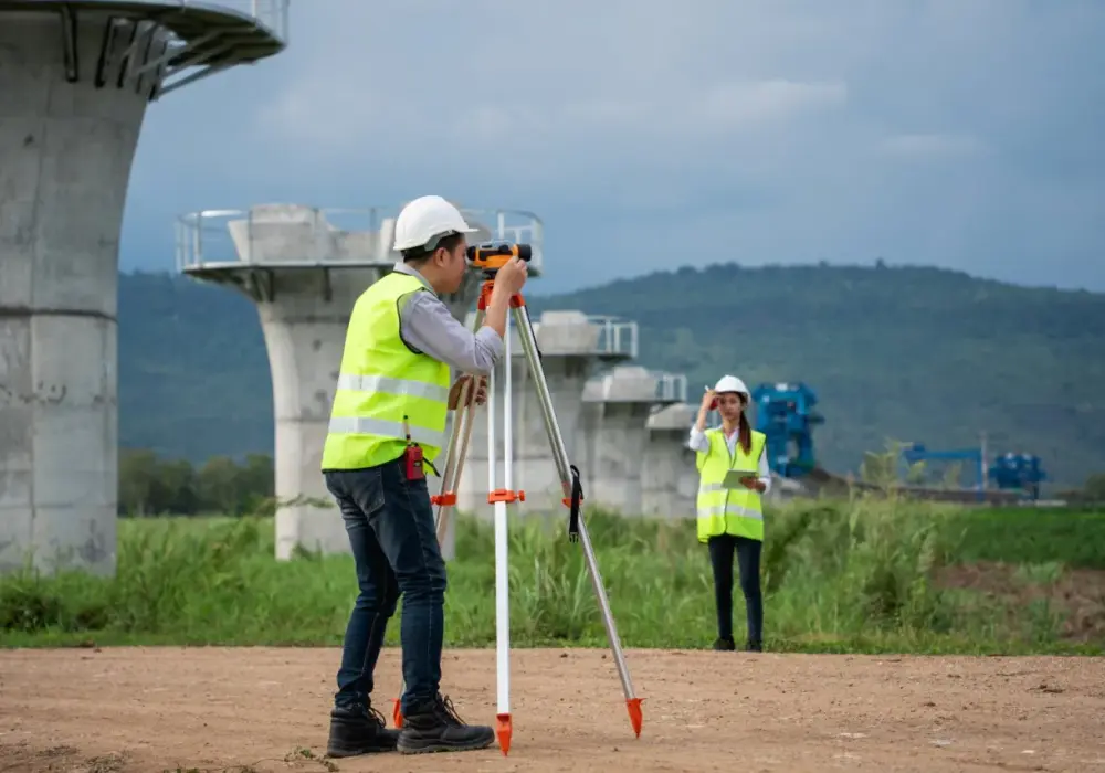 Geodeta w terenie: Kluczowe zadania, narzędzia i rola w budowie