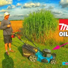 Ile oleju do kosiarki Makita? Sprawdź instrukcję i typ oleju