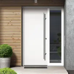 Białe drzwi wejściowe zewnętrzne - jak wybrać najlepszy model do domu