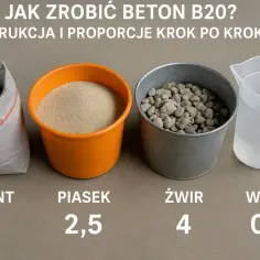 Jak mieszać beton ręcznie? Prosty przepis i porady