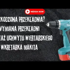 Demontaż uchwytu Makita: Instrukcja krok po kroku (Lewy gwint!)