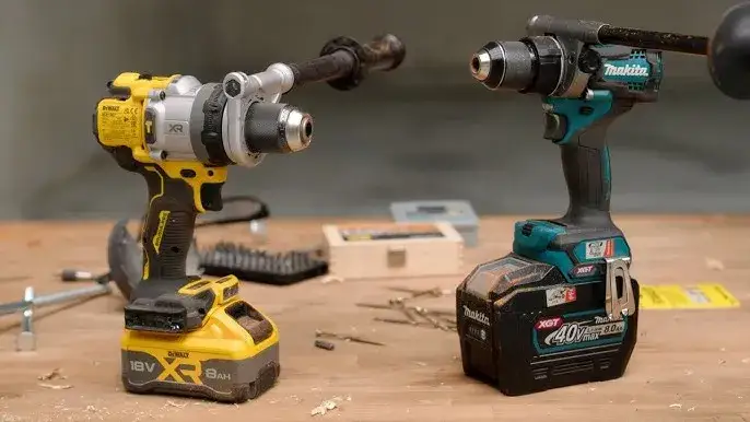DeWalt Makita wiertarko-wkrętarki porównanie ergonomia