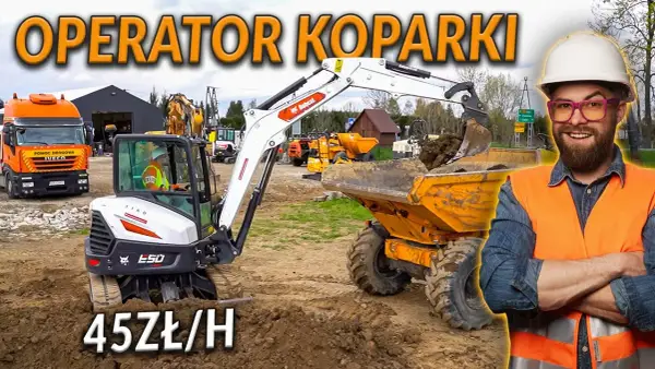 Ile zarabia operator koparki na godzinę? Zaskakujące różnice w stawkach